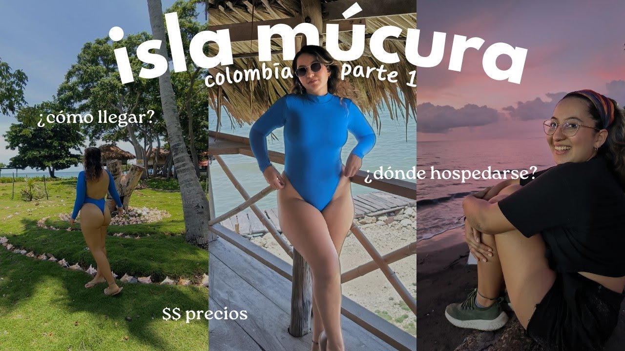 ¿cómo llegar a ISLA MÚCURA? - lo más lindo del Caribe Colombiano PARTE 1