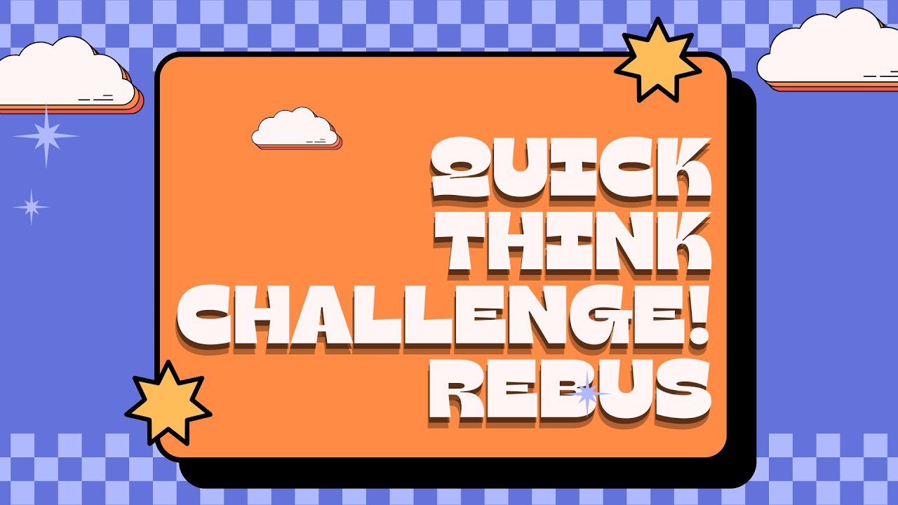 ⭐ &ldquo;Rebus Quick Thinking Game &ndash; 78 Brain Teasers to Test Your Mind!&rdquo;