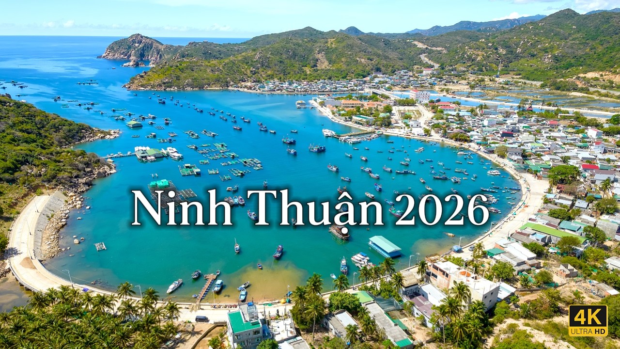 Ninh Thuận 2026 | Hoang Sơ & Quyến Rũ Đến Ngỡ Ngàng – Flycam 4K