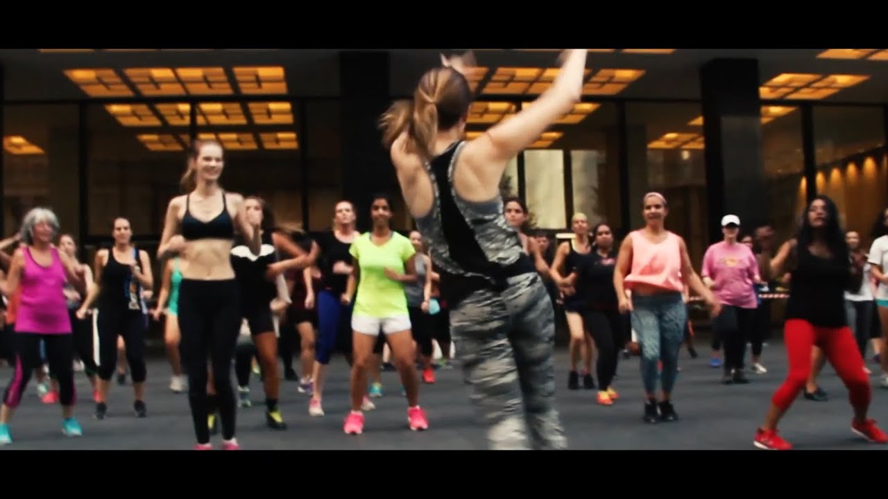 Teaching a Zumba class - Day 80