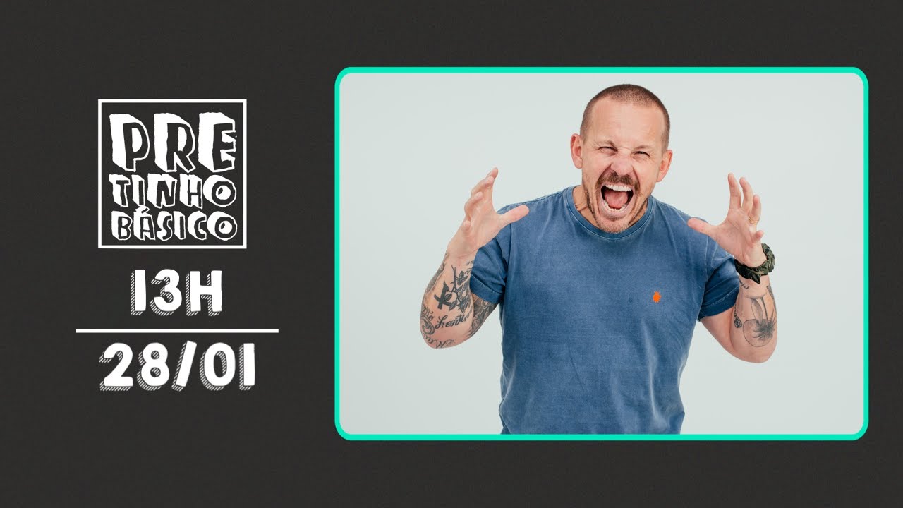 PRETINHO B&Aacute;SICO 13H AO VIVO | ATL TV | 28/01