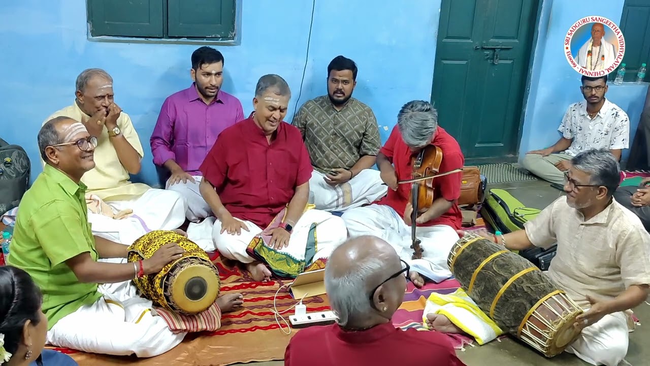 Anuragamu leni | Saint Thyagaraja | Thyagaraja Swamigal Poosam Concert | A S Murali | SSGSV