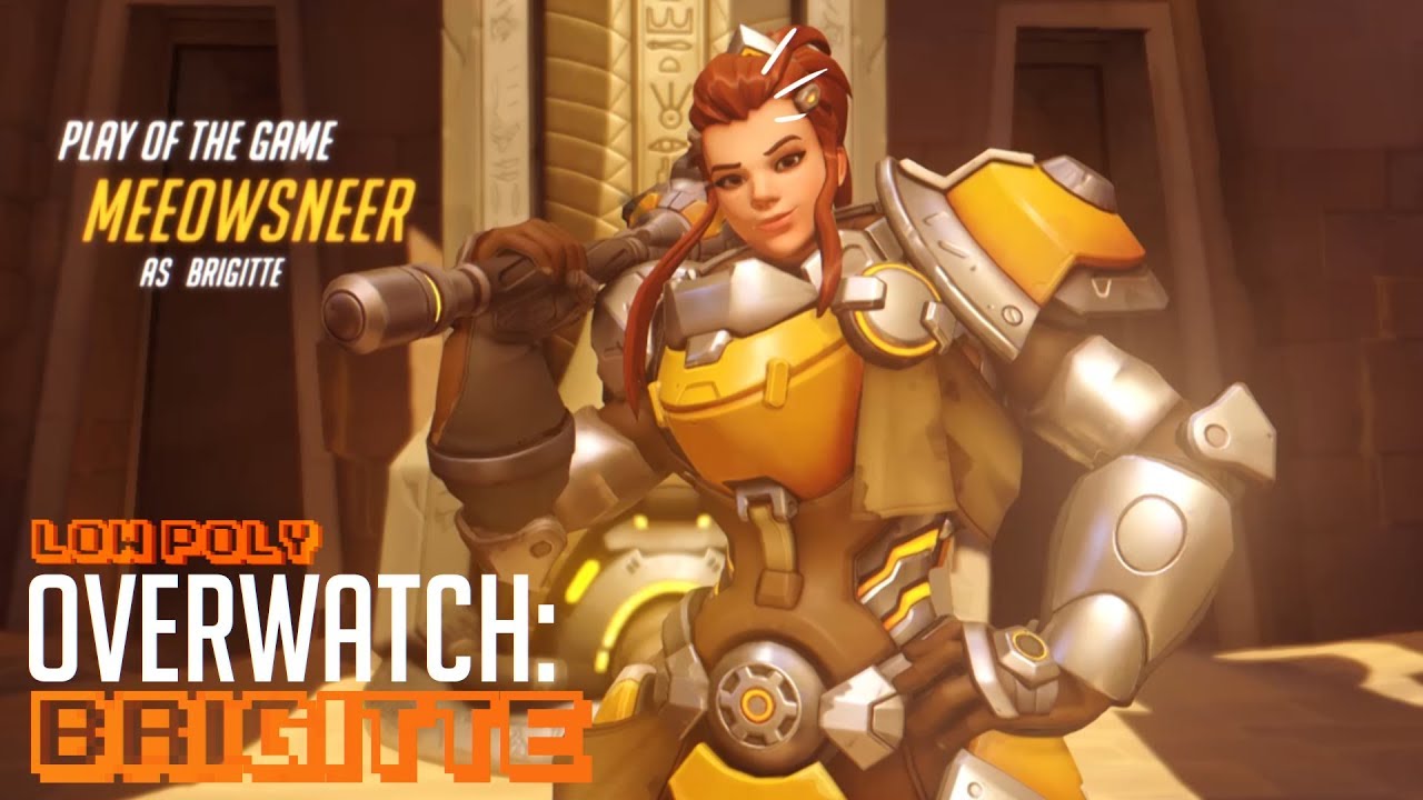 Albie Tut'n: Overwatch Brigitte Animation!