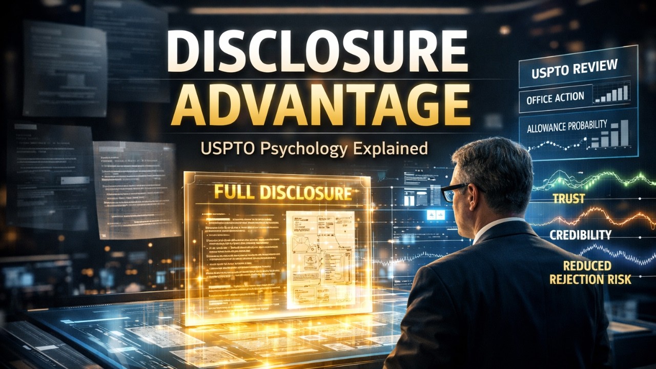 The Hidden Psychological Edge Of Transparent Disclosure During USPTO Patent Examination