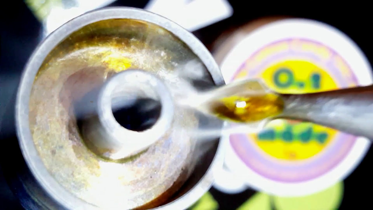 Meltshot ! Co2 Made Cannabis Extract Oil - 69.5% THC Indica Wax ! (Dabporn / Weedporn)