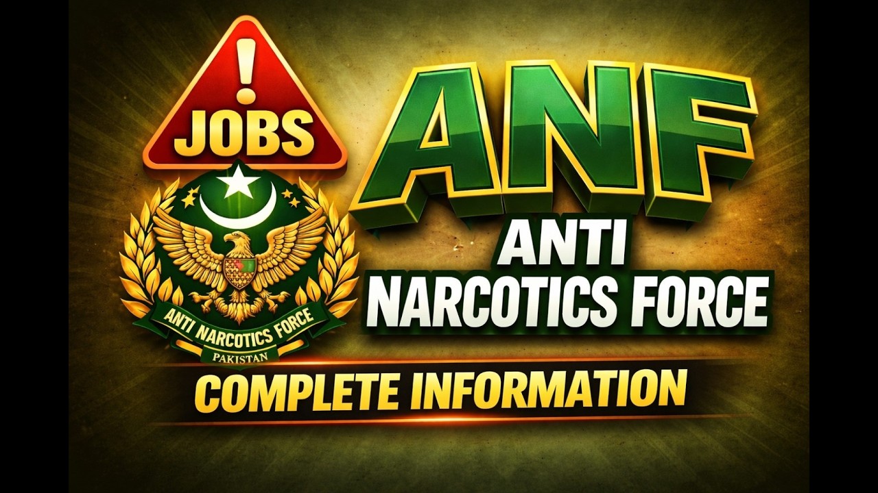 Jobs in ANF  | Anti Narcotics Force | Complete Information