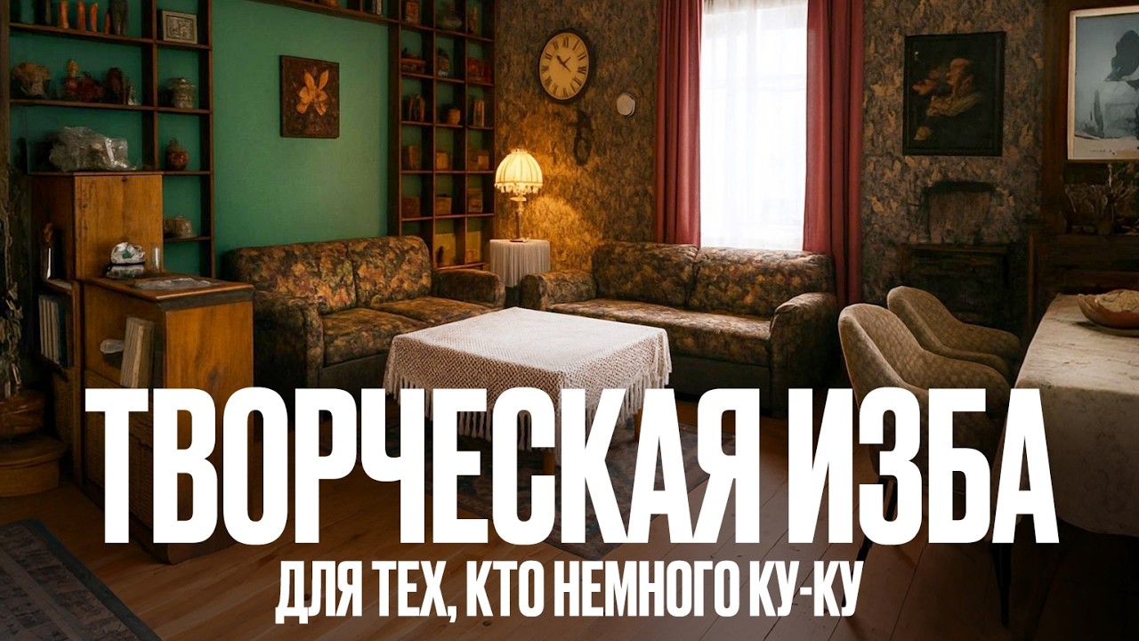 Когда РУССКАЯ ИЗБА превращается в арт-хаус | Рум Турист