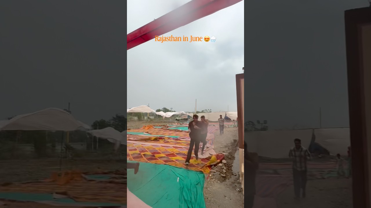 Rajasthan he kehde 😍🫶🏻  #princerao #rajasthan #june #monsoon #explore #fypシ #viral #shorts #rain