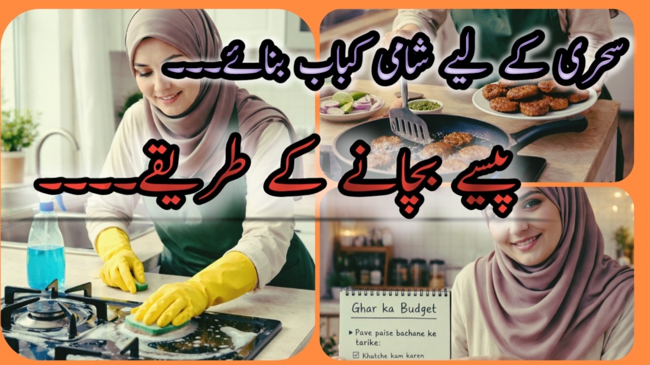 @Nasirsf life ,How to save money. Money saving ideas and recipe for making Shami kabab.