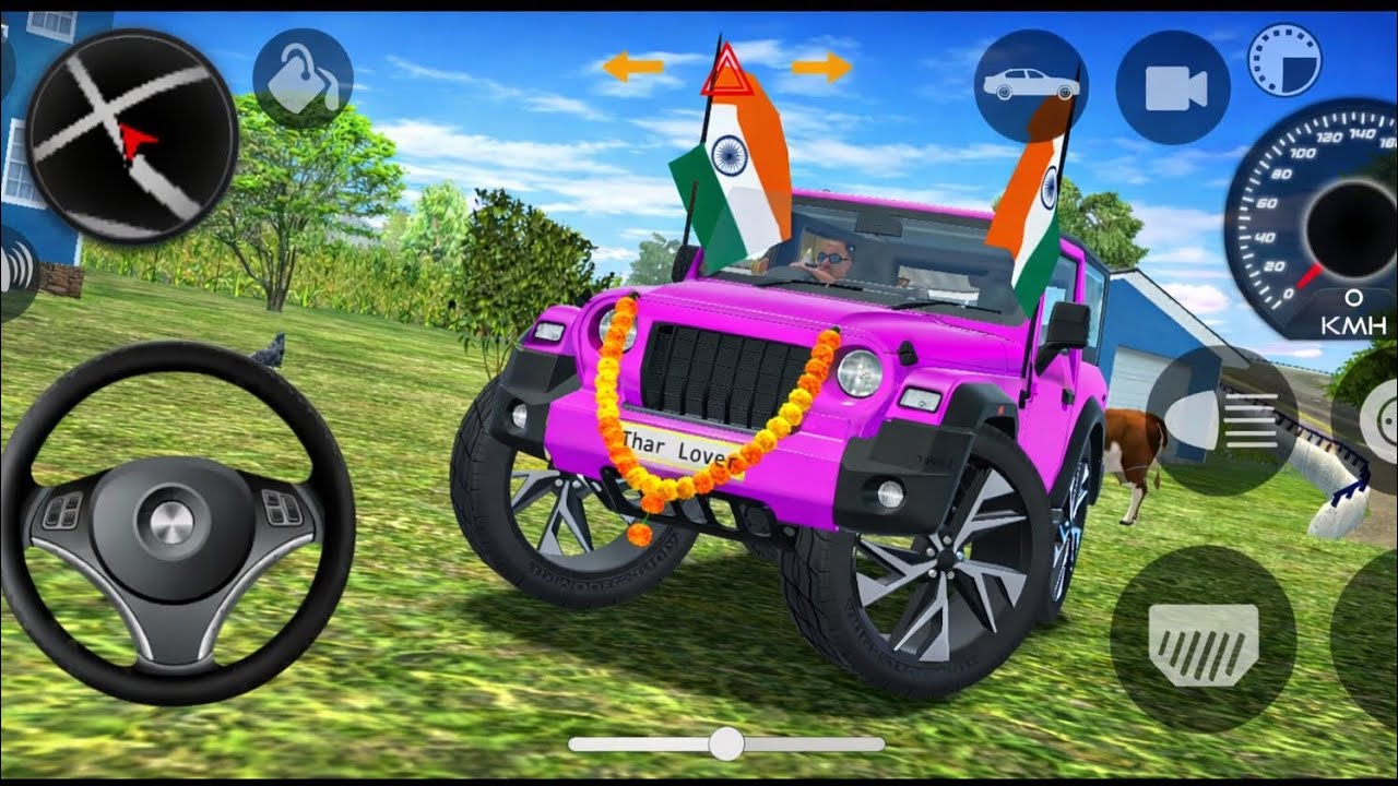 Modified Mahindra Thar Car Games: Indian Cars (Gadi Wala Game) - Car Game Android Gameplay 2026