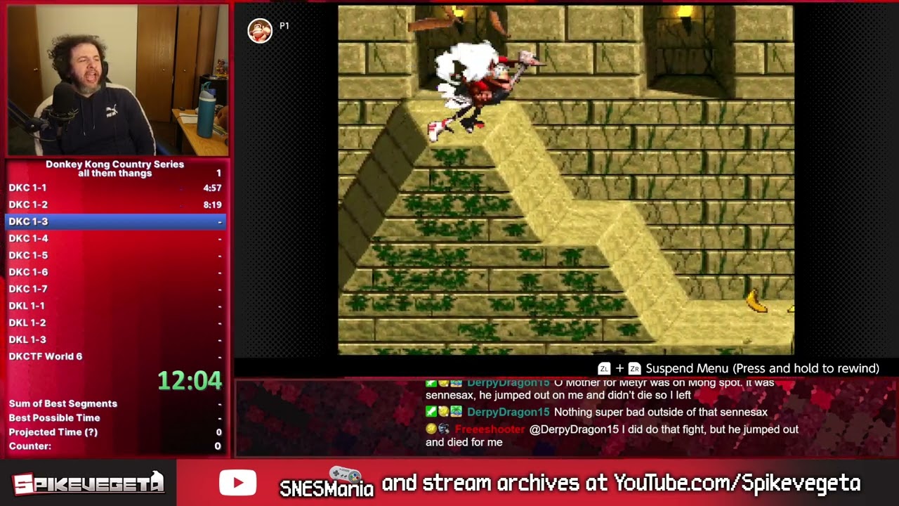 DKC Series Speedrun (DKC 1-3, DKL 1-3, Returns, Tropical Freeze)