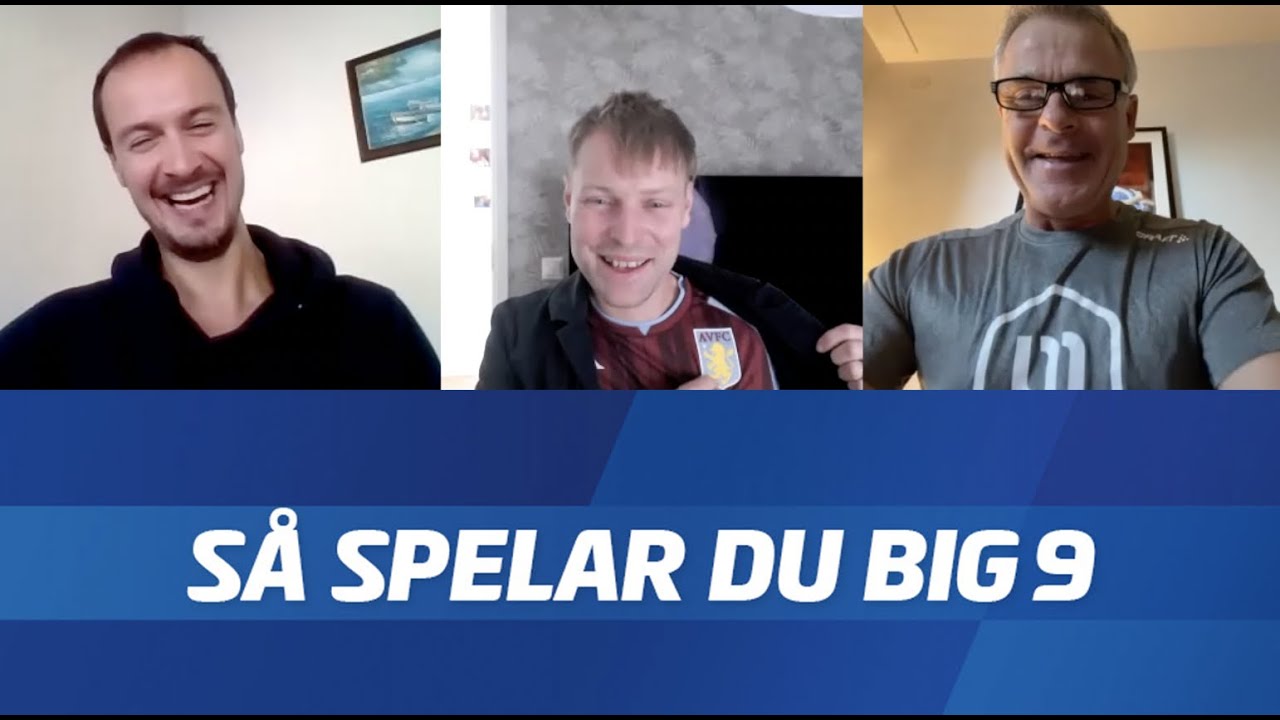 S&aring; spelar du BIG 9 hos ATG  &raquo; NYTT andelsspel!