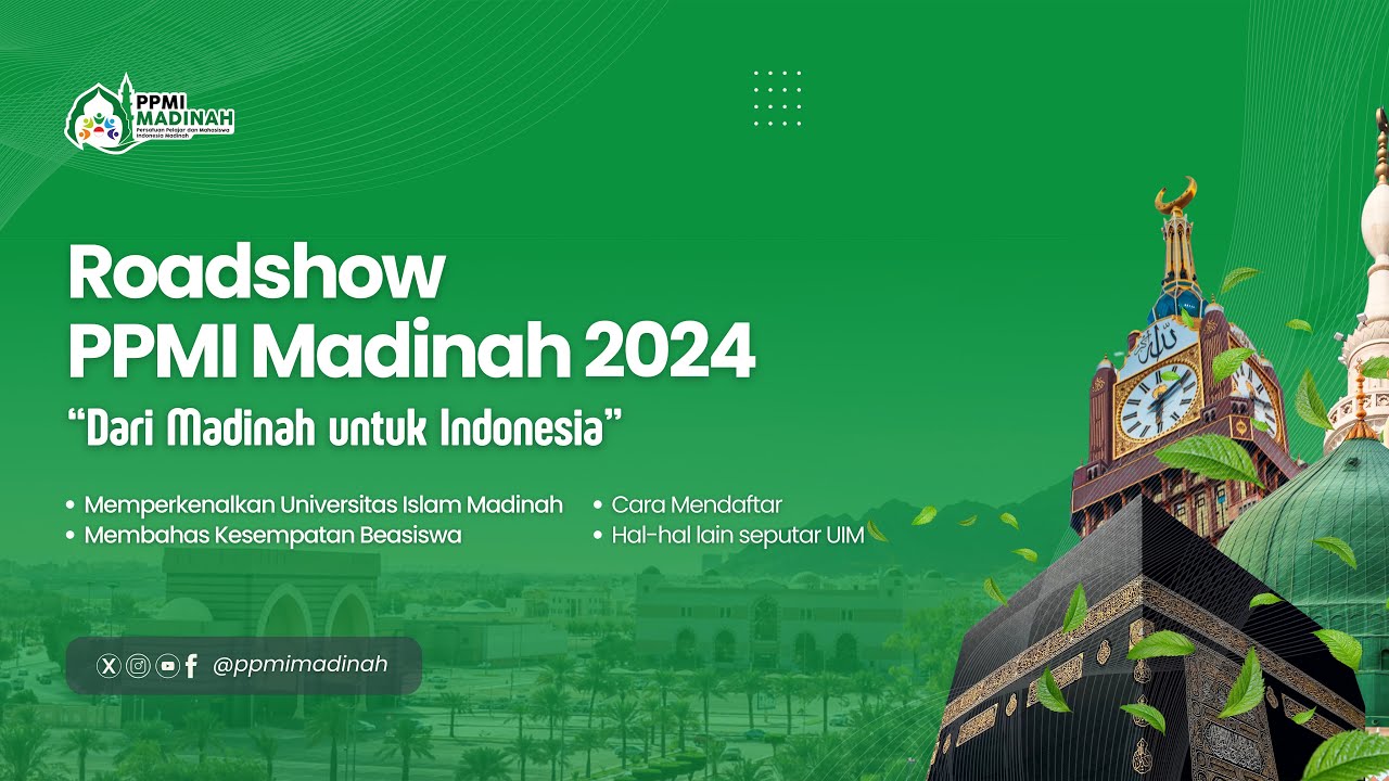[ LIVE ] SOSIALISASI SEPUTAR UNIVERSITAS ISLAM MADINAH 2024
