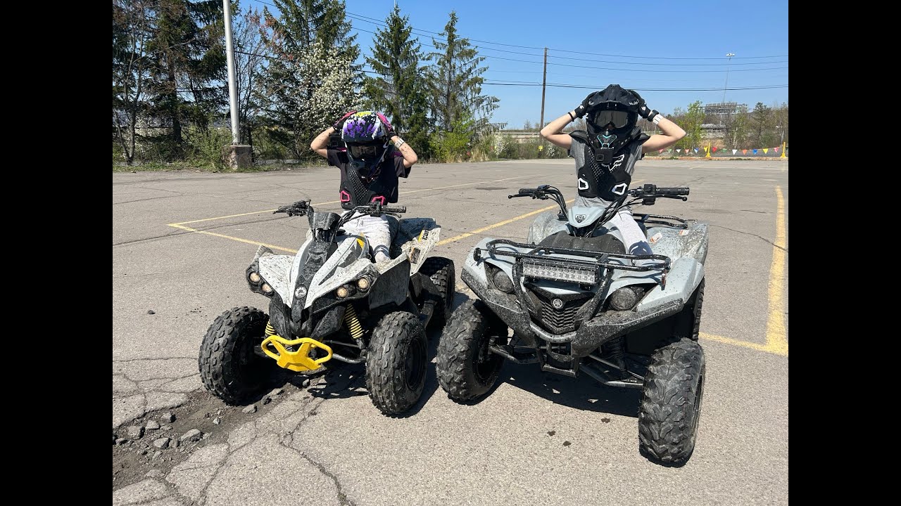 First real atv trip for the girls - Lost Trails Dunmore, PA