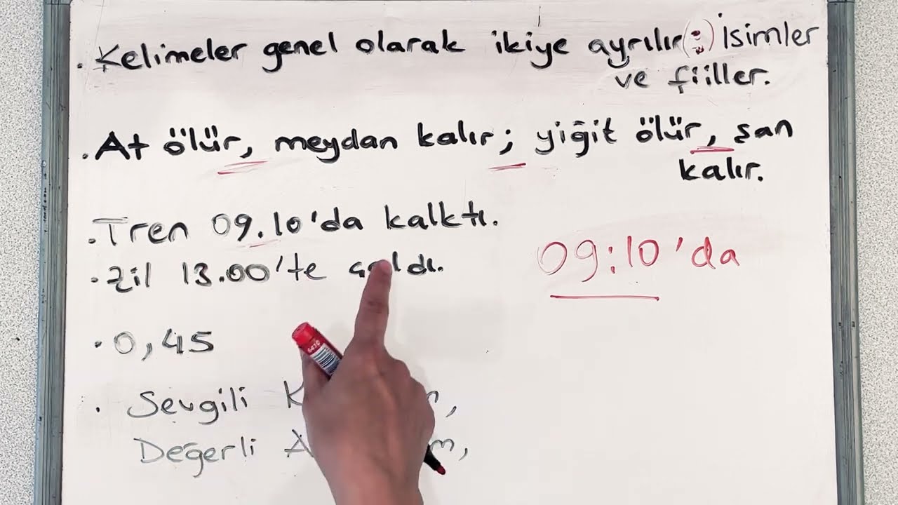 En Sık Yapılan Noktalama Hataları! (ÖSYM Sınavlarında Çıkıyor!) | Diksiyon Dersleri