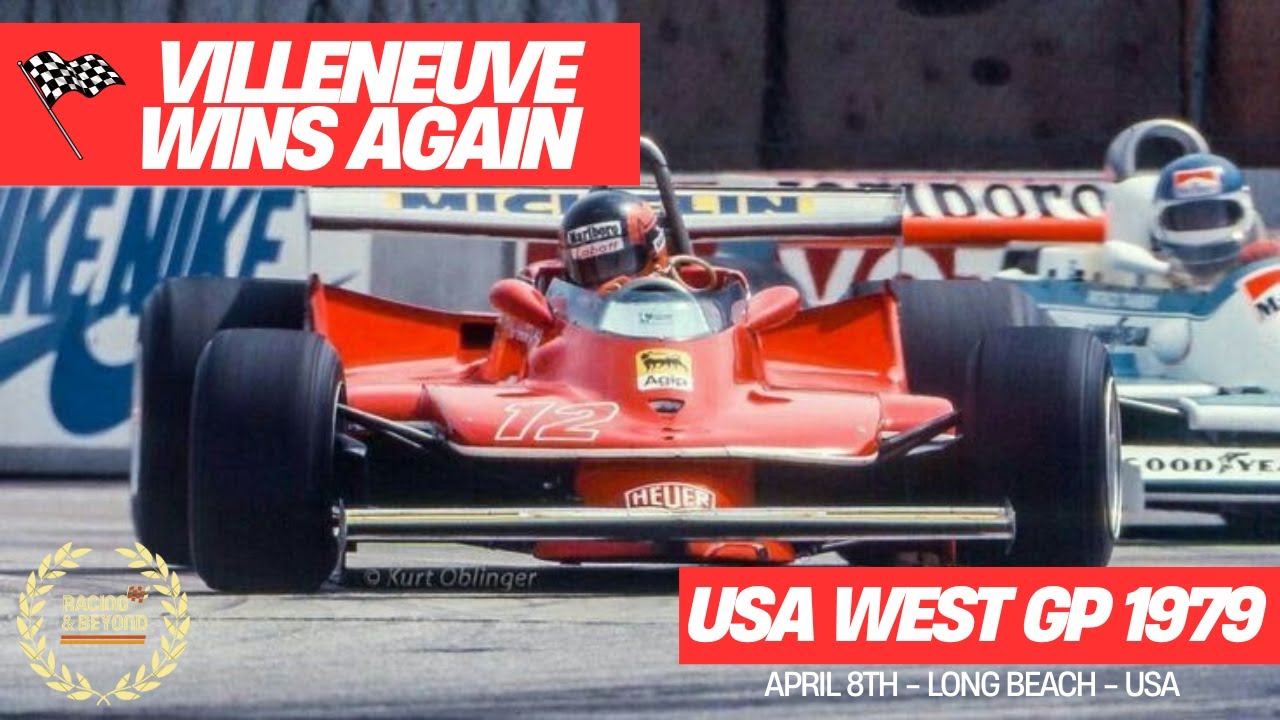 Formula 1 1979 - USA West GP - Villeneuve Wins Again - F1 Highlights