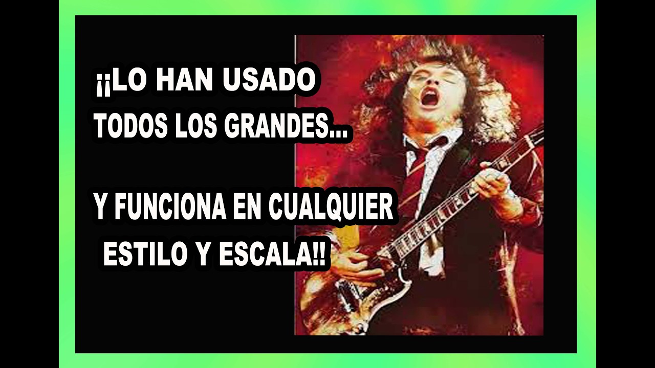POR QUÉ SI APRENDES EN GUITARRA ESTE FÁCIL LICK PODRÁS TOCARLO EN CUALQUIER ESCALA /ESTILO DE MÚSICA