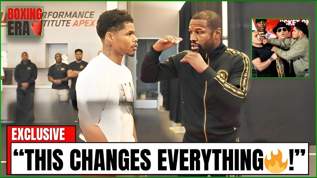 Why Floyd Mayweather’s Visit to Shakur Stevenson’s Camp Changes the Teofimo Lopez Fight!
