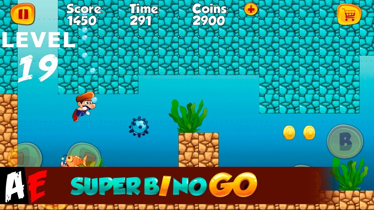 Super Bino Go LEVEL 19