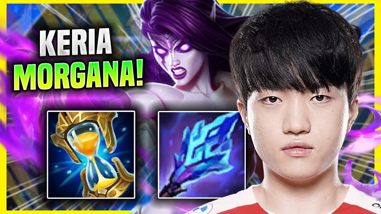 LEARN HOW TO PLAY MORGANA SUPPORT LIKE A PRO! - T1 Keria Plays Morgana SUPPORT vs Rakan!