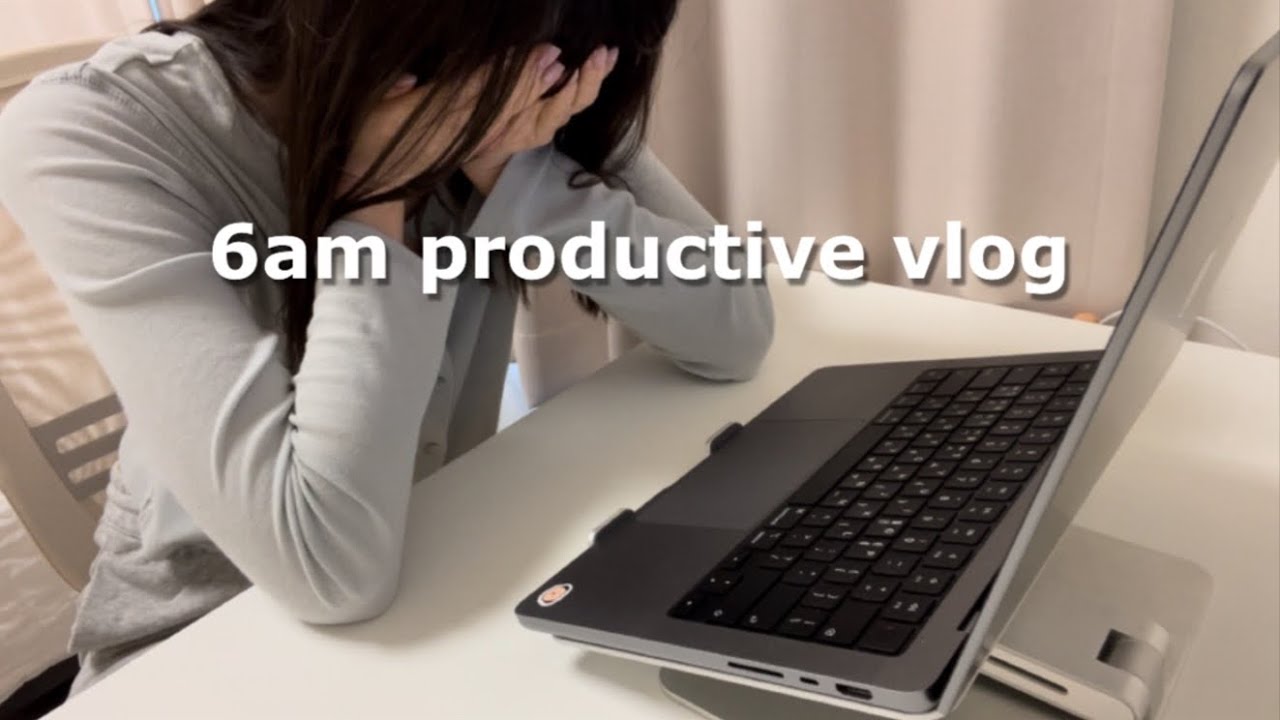 직장인 브이로그 | 6시기상, 새벽헬스, 6km 런닝, 재택근무 일상