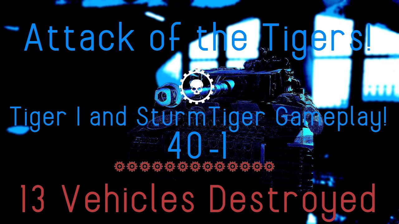 Attack of the Tigers! - Tiger I and SturmTiger Gameplay! | Battlefield V