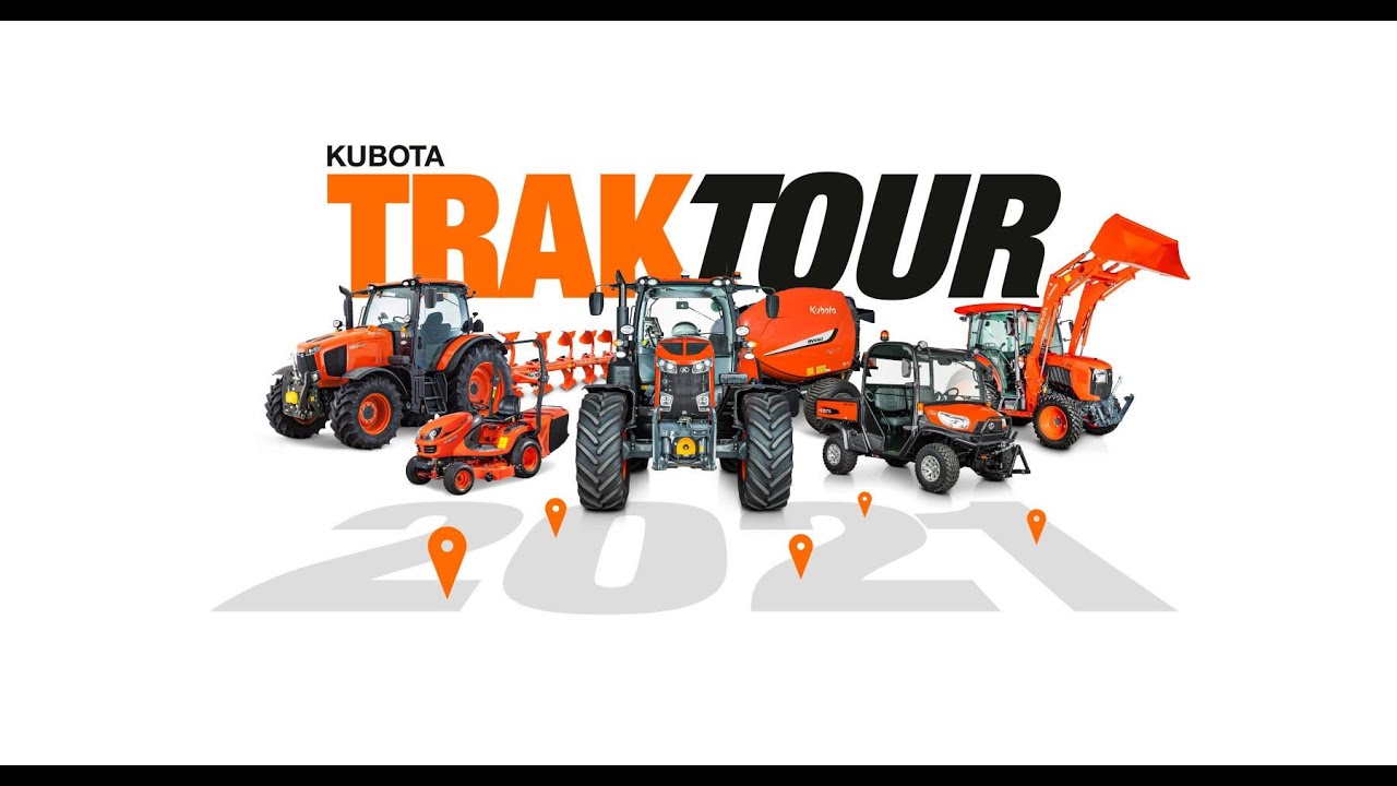 Die Kubota TrakTour 2021 Landtechnik | #Kubota 2021