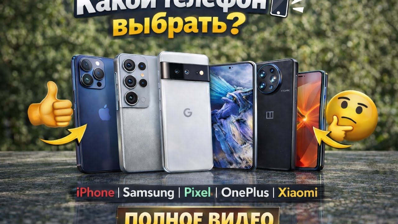 Какой телефон выбрать /полное видео