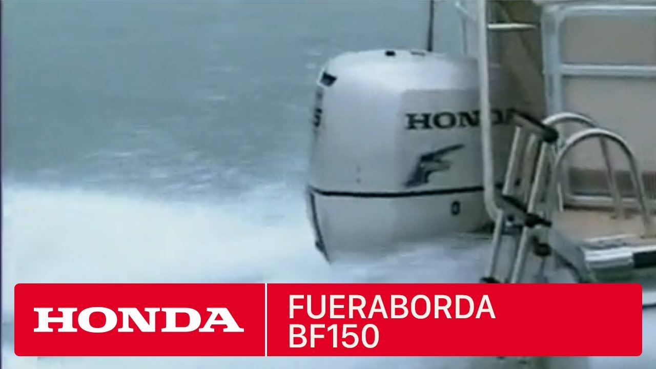 Motor Fueraborda Honda BF150, la potencia bajo control