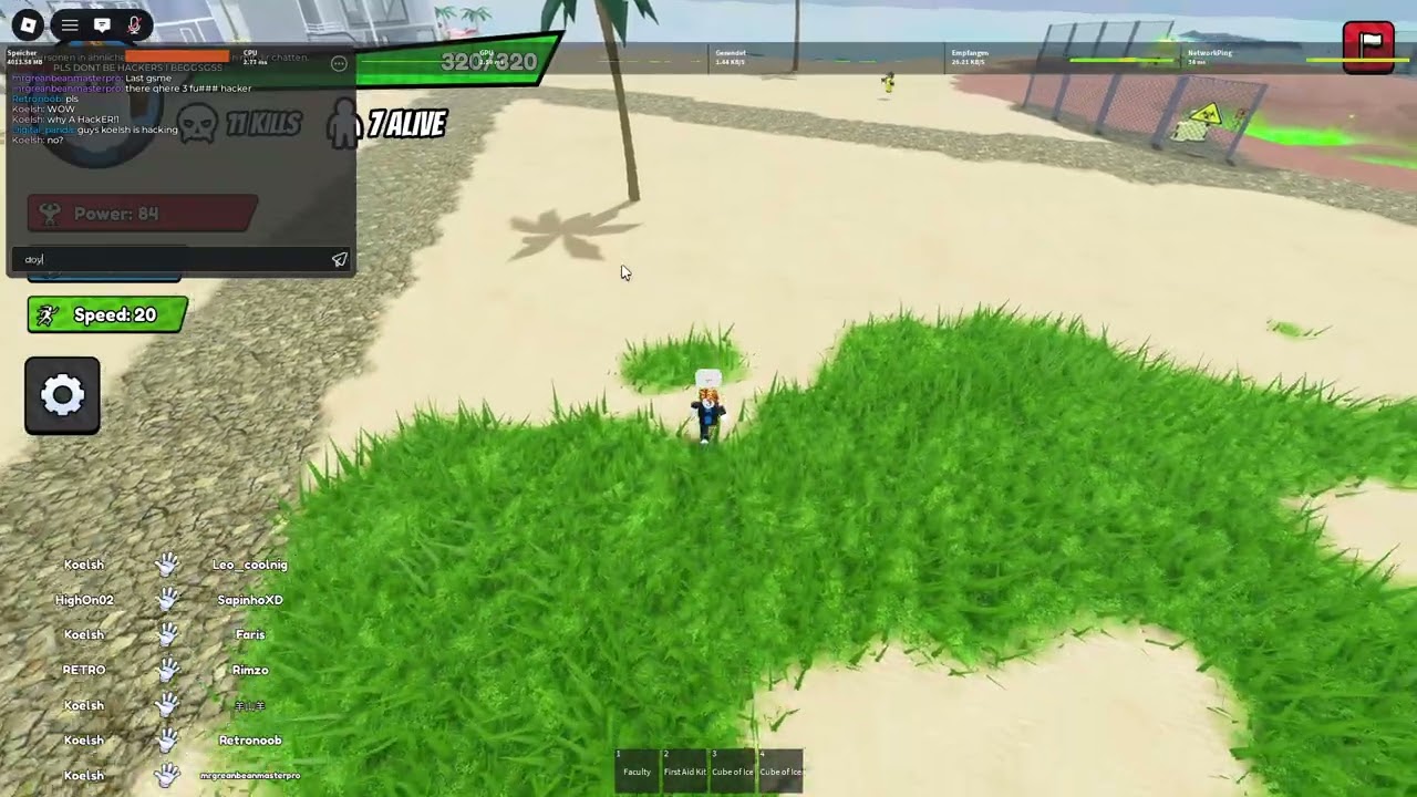 Getting det on alt + surviving 2 exploiters