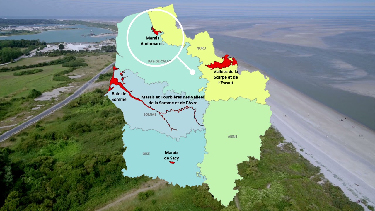 Les 5 sites Ramsar des Hauts-de-France