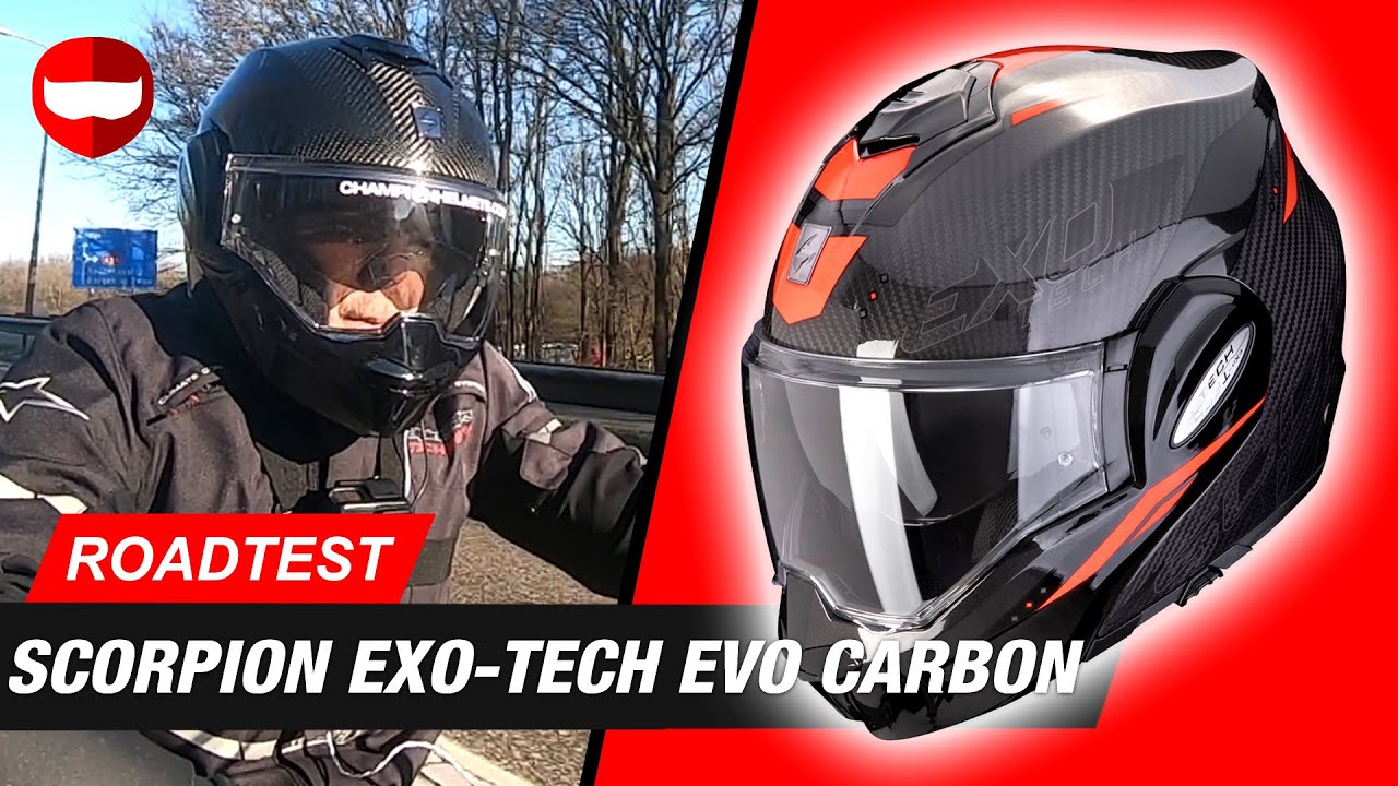 Scorpion EXO-TECH EVO Carbon — обзор и дорожный тест — ChampionHelmets.com