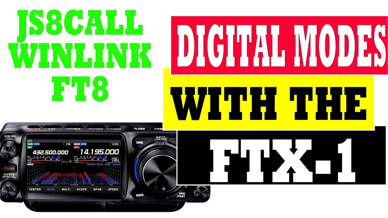 How to Use Yaesu FTX Radios with Digital Modes  FLRIG Setup Guide