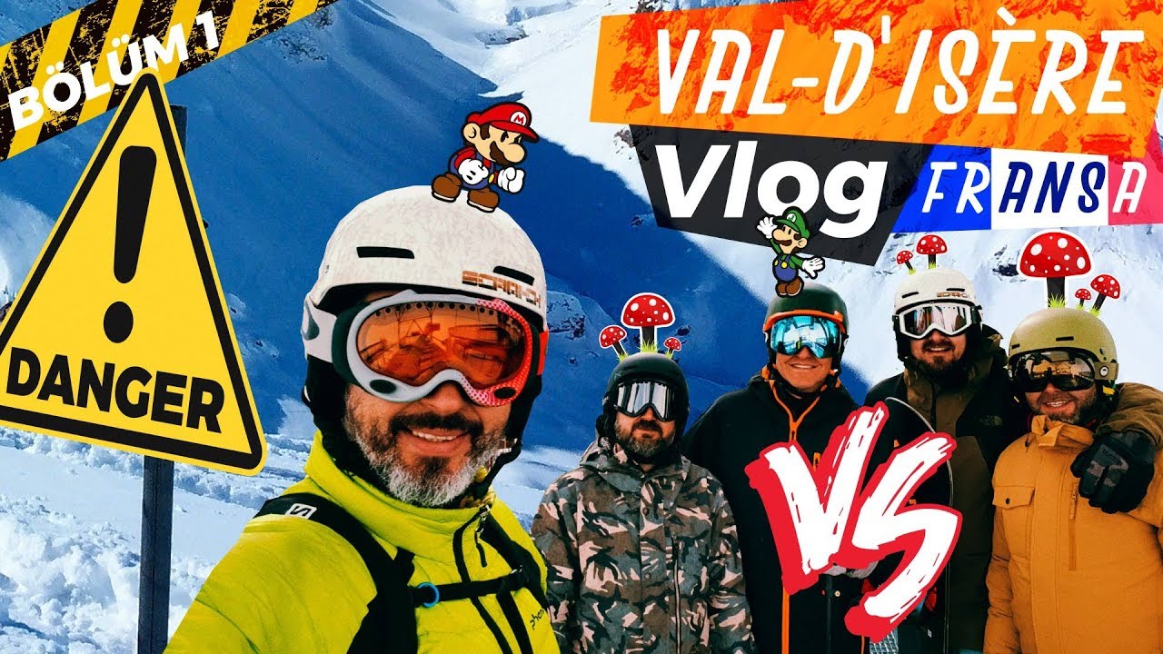 Val d'Isère - Kayak Merkezi - Kayakçı mısın Boardcu mu? VLOG - / Fransa /  I SPXTV