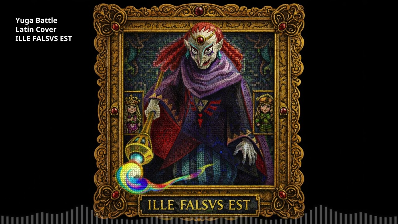 ILLE FALSVS EST 🎭 | Yuga Battle (Latin Cover / A Link Between Worlds) | Cover en Latín 🏛️