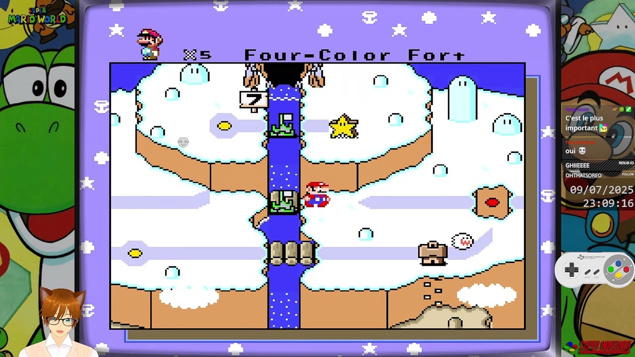 Review : ~Hack~ Brutal Mario (SNES) - Partie 31 : Monde Mushroom Kingdom & 6 Niveaux de Star Road