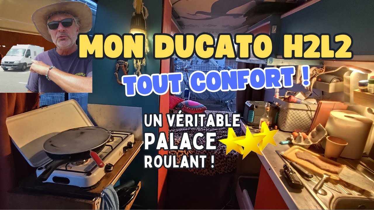 Présentation détaillée de mon Fiat Ducato H2L2 tout confort !
