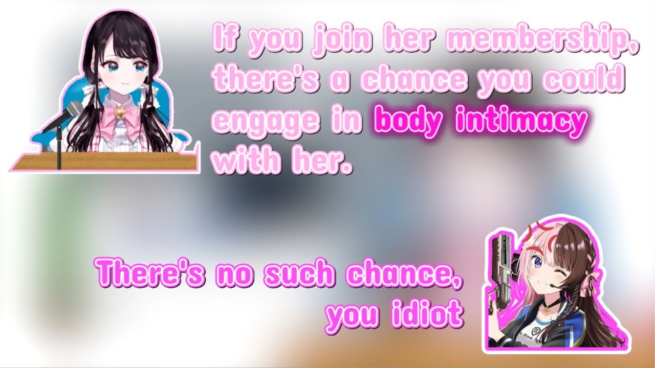 [EN SUB] Nazuna spreads fake news about Hinano in a viewer call-in stream