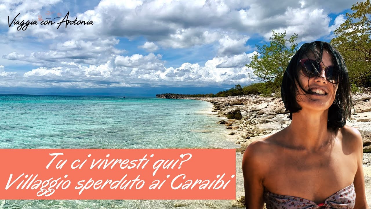 Una spiaggia paradisiaca con mare caraibico, ma senza comfort. Tu ci vivresti?
