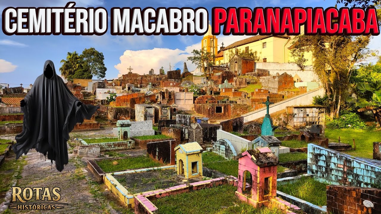 VISITAMOS o Lado Mais SOMBRIO de PARANAPIACABA (Cemitério dos Ingleses)