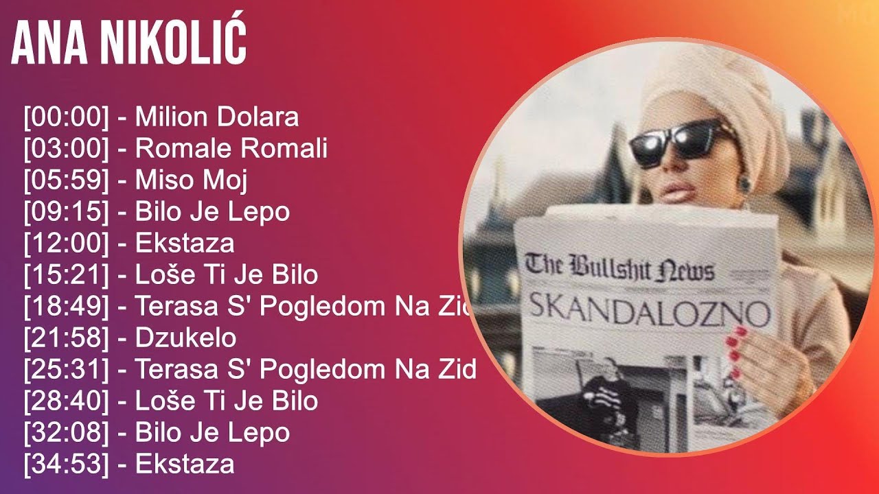Ana Nikolić 2025 MIX Top 30 Greatest Hits