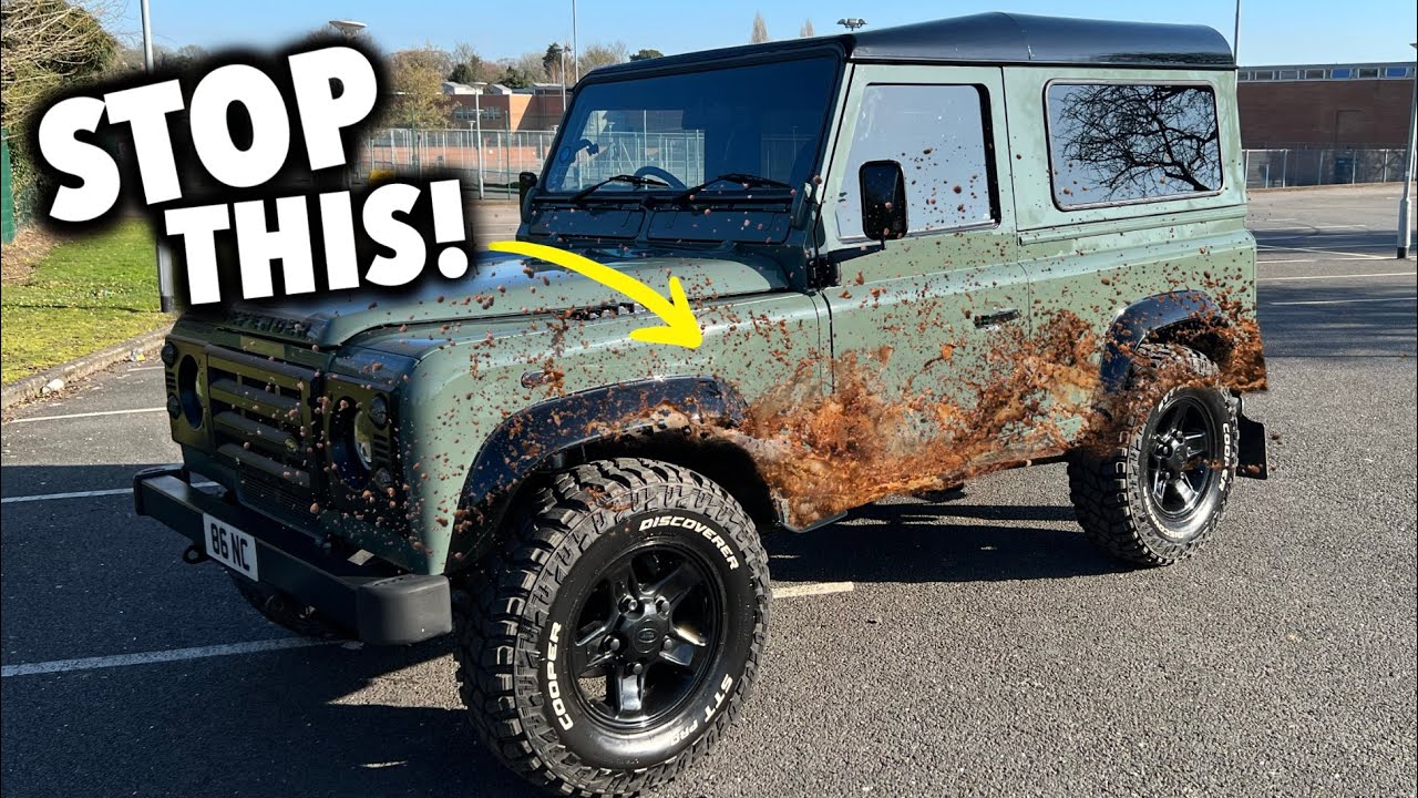 CLEANEST MODIFICATION TO MY LAND ROVER DEFENDER 90!