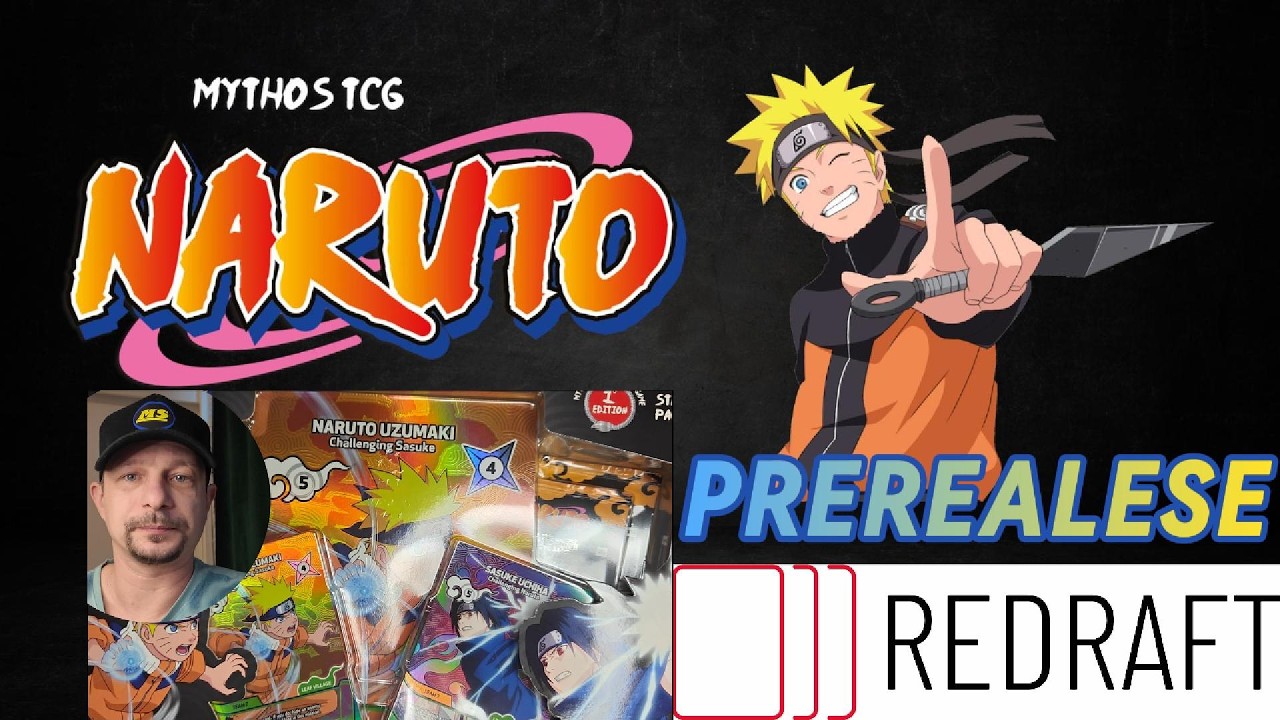 Naruto Mythos tcg Prerealese i Opening Boxa oraz Omównienie rozgrywki