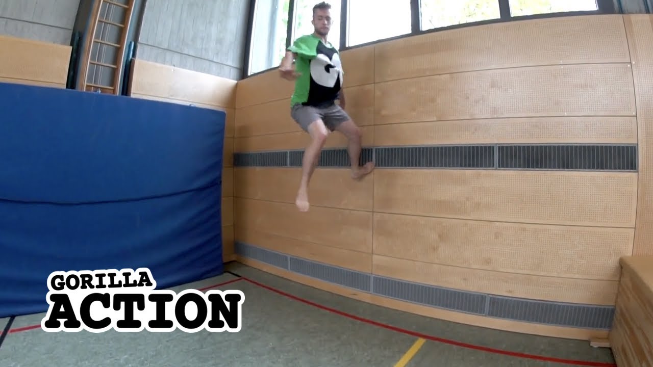 Wall Moves - die Wände rauf * GORILLA Parkour Tutorial #21
