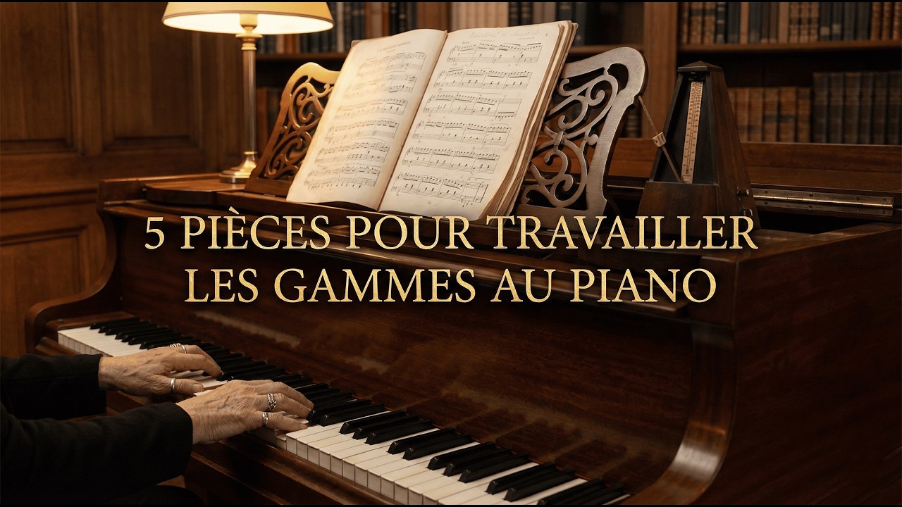 5 MORCEAUX = Gammes travaillées