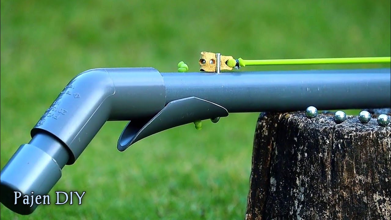 Easy To Make Accurate PVC Slingshot For Hunting 