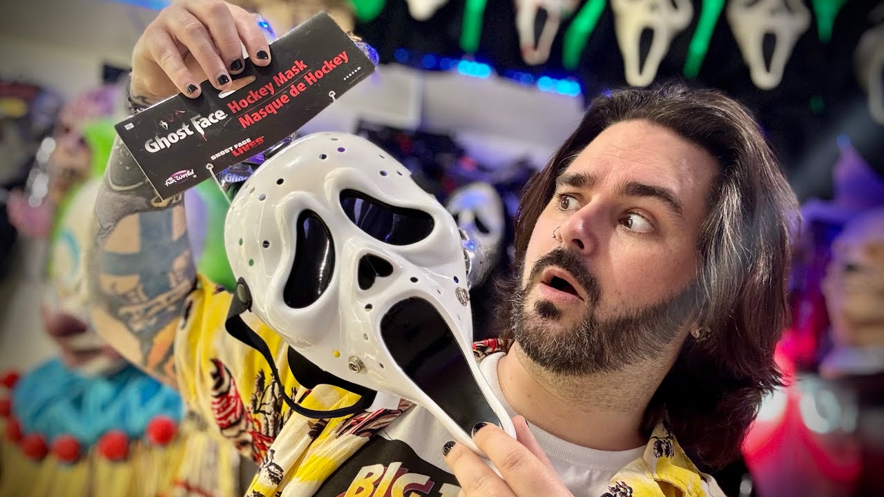 Пора распаковывать! Представляем НОВЕЙШУЮ хоккейную маску Ghostface от Fun World!