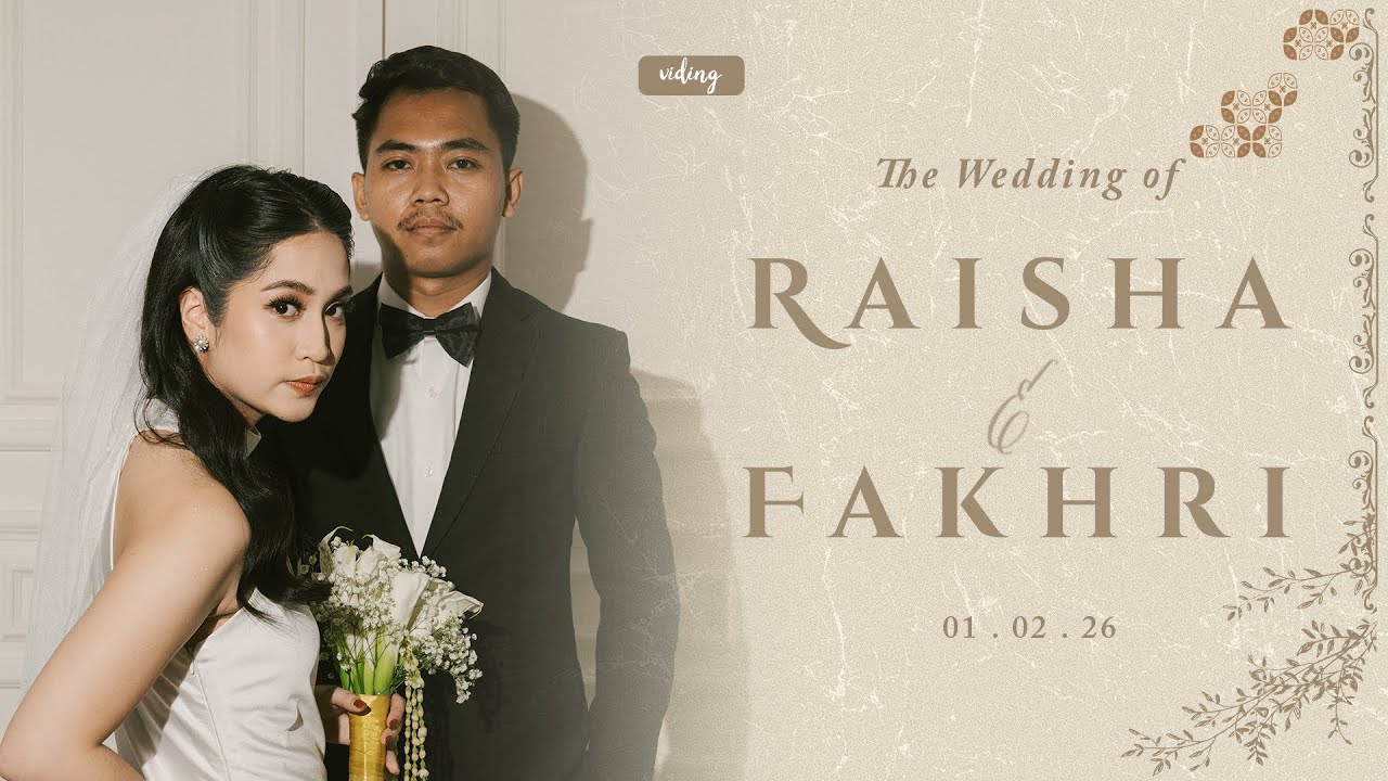 Raisha & Fakhri Wedding Live Streaming February 1, 2026