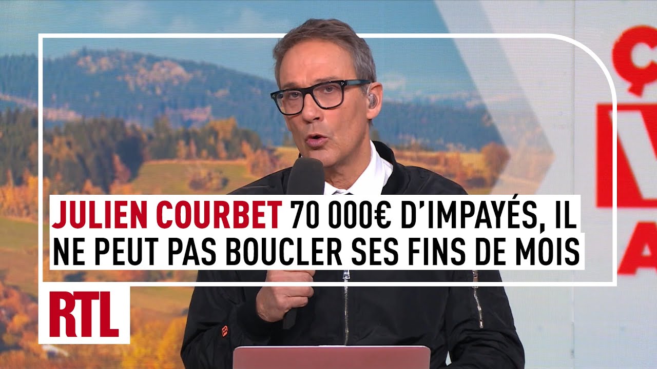 Julien Courbet : 70 000€ d'impayés, il ne peut pas boucler ses fins de mois
