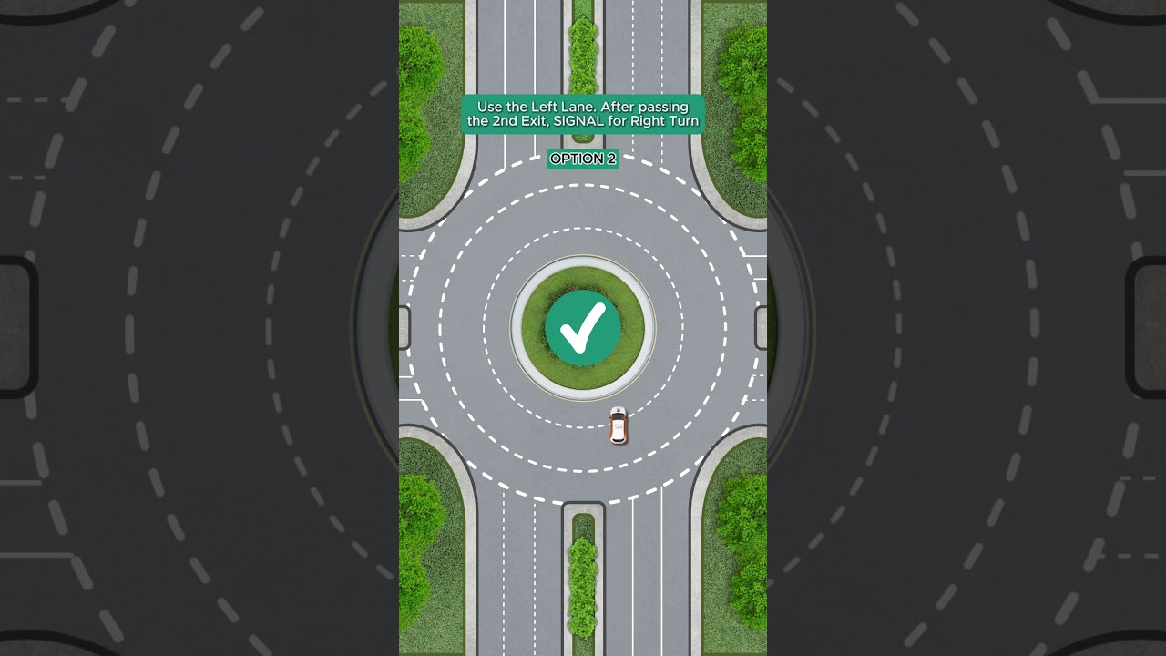 Roundabout Rules: Taking the 3rd Exit - Gulf Driving School Qatar